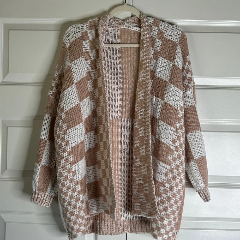 Womens Long Sleeve Cardigan - Picture 2 of 6